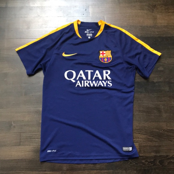 barcelona practice jersey